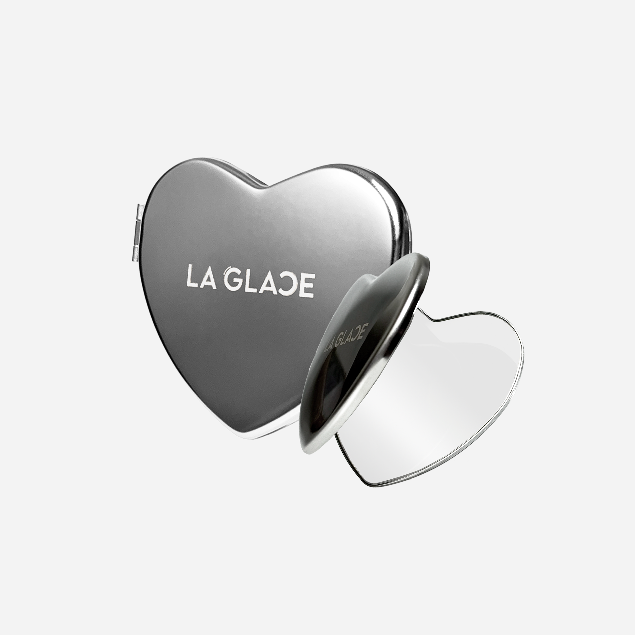 LA GLACE MATERIAL GAL HEART MIRROR